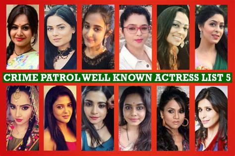 crime world actress name|crime patrol actress name.